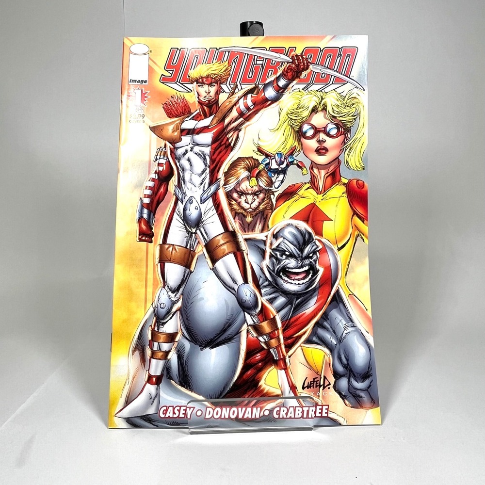 Youngblood 1 Cover B Rob Liefeld Variant Joe Casey Image Comics 2008 Modern Age